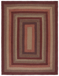 Safavieh Braided Brd651Z Brown/Rust Area Rug