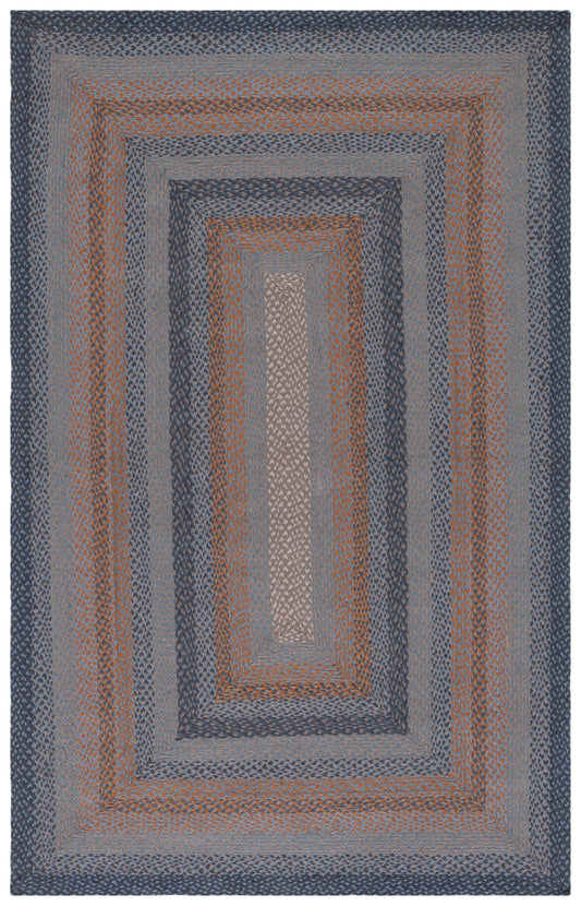 Safavieh Braided Brd652F Grey/Brown Area Rug