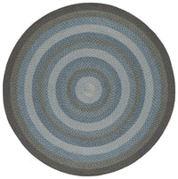 Safavieh Braided Brd652M Light Blue/Green Area Rug