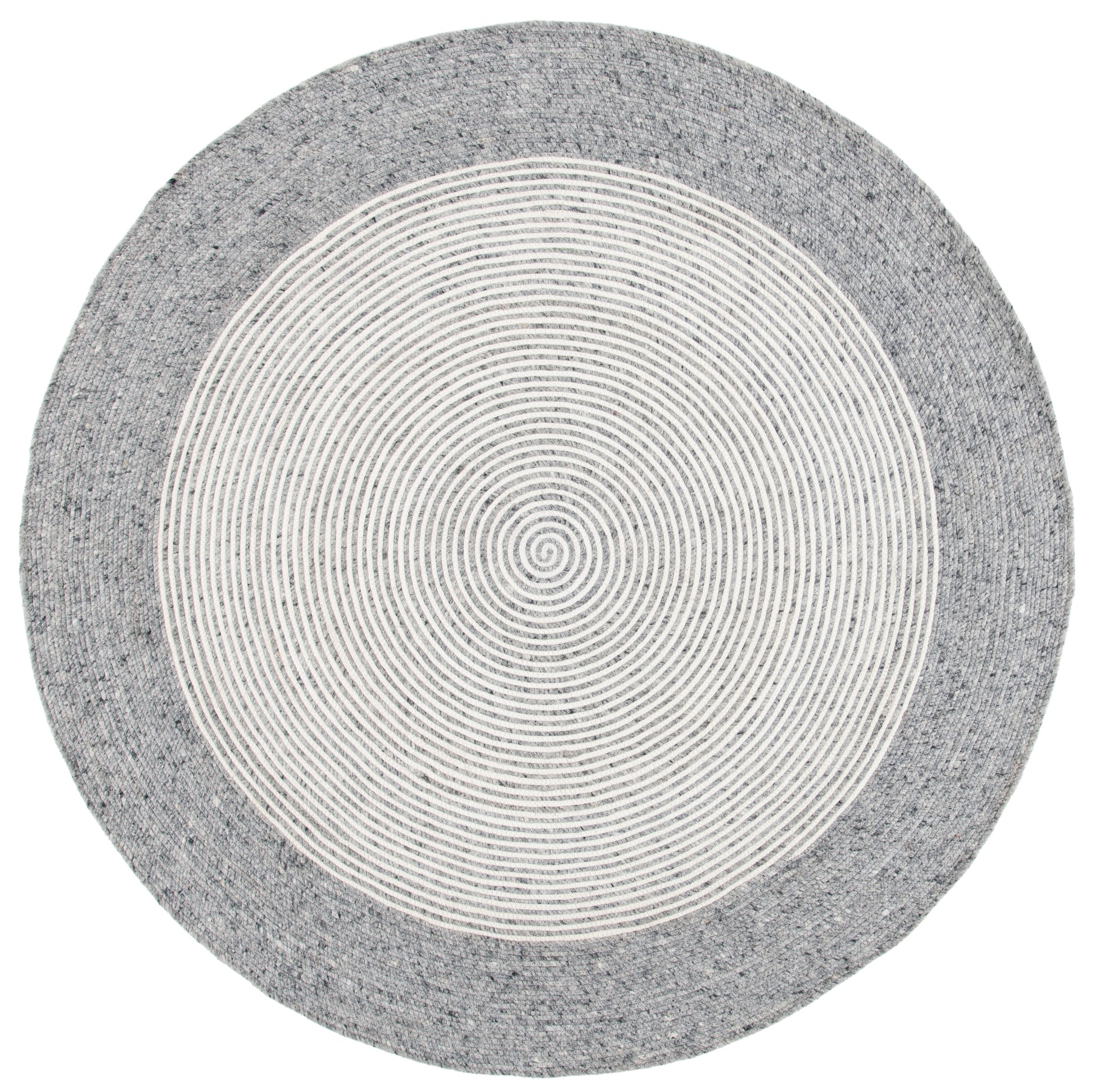 Safavieh Braided Brd904G Grey/Ivory Area Rug