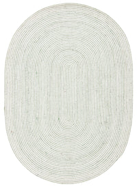 Safavieh Braided Brd905Y Green/Ivory Area Rug