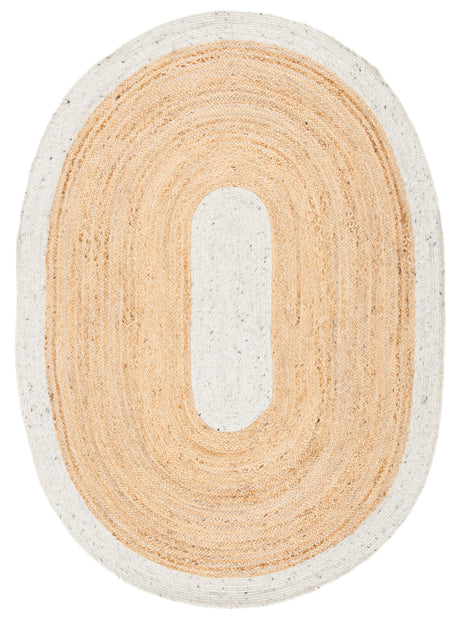 Safavieh Braided Brd910F Light Grey/Natural Rugs.