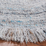 Safavieh Braided Brd950M Grey/Blue Rugs.