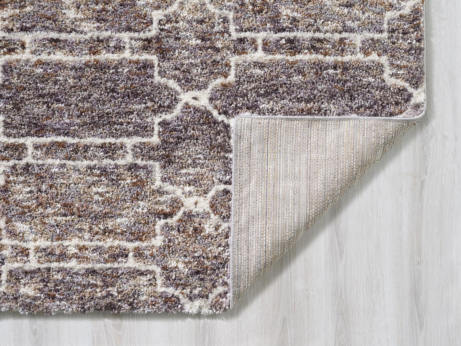 KAS Bungalow 2302 Mosaic Mocha Area Rug