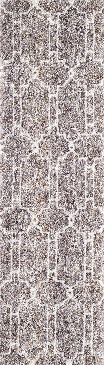 KAS Bungalow 2302 Mosaic Mocha Area Rug