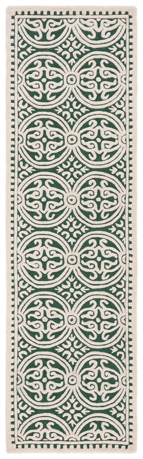 Safavieh Cambridge Cam123Y Dark Green/Ivory Rugs.