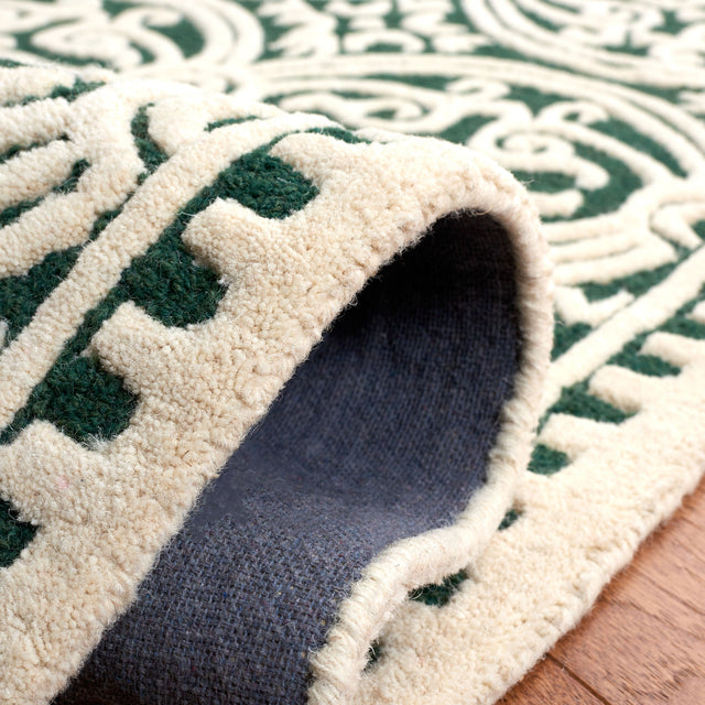 Safavieh Cambridge Cam123Y Dark Green/Ivory Rugs.