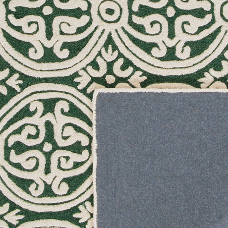 Safavieh Cambridge Cam123Y Dark Green/Ivory Rugs.