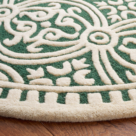 Safavieh Cambridge Cam123Y Dark Green/Ivory Rugs.