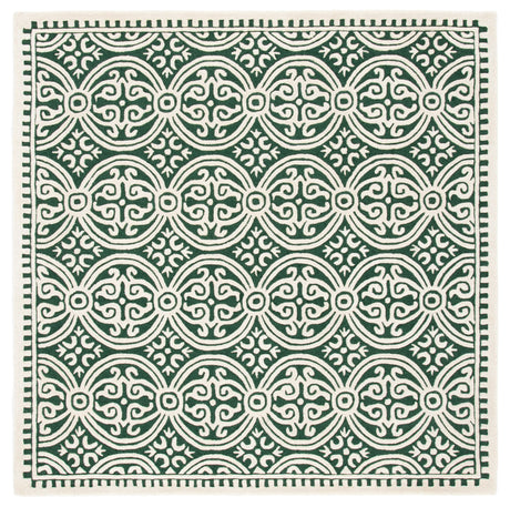 Safavieh Cambridge Cam123Y Dark Green/Ivory Rugs.