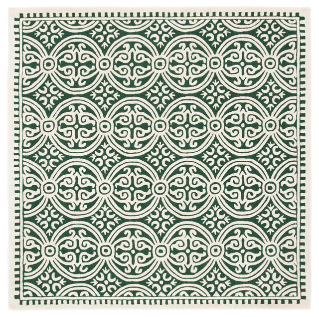 Safavieh Cambridge Cam123Y Dark Green/Ivory Rugs.