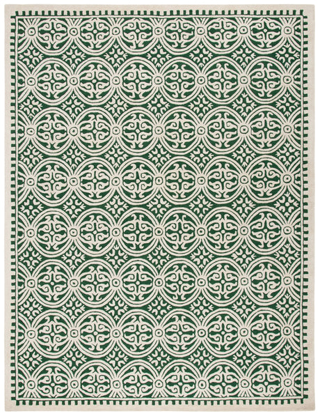 Safavieh Cambridge Cam123Y Dark Green/Ivory Rugs.