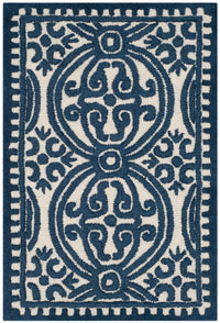 Safavieh Cambridge Cam232B Ivory/Navy Area Rug