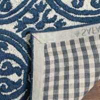 Safavieh Cambridge Cam232B Ivory/Navy Area Rug