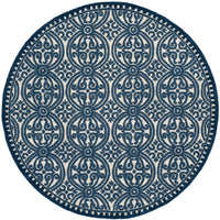 Safavieh Cambridge Cam232B Ivory/Navy Area Rug