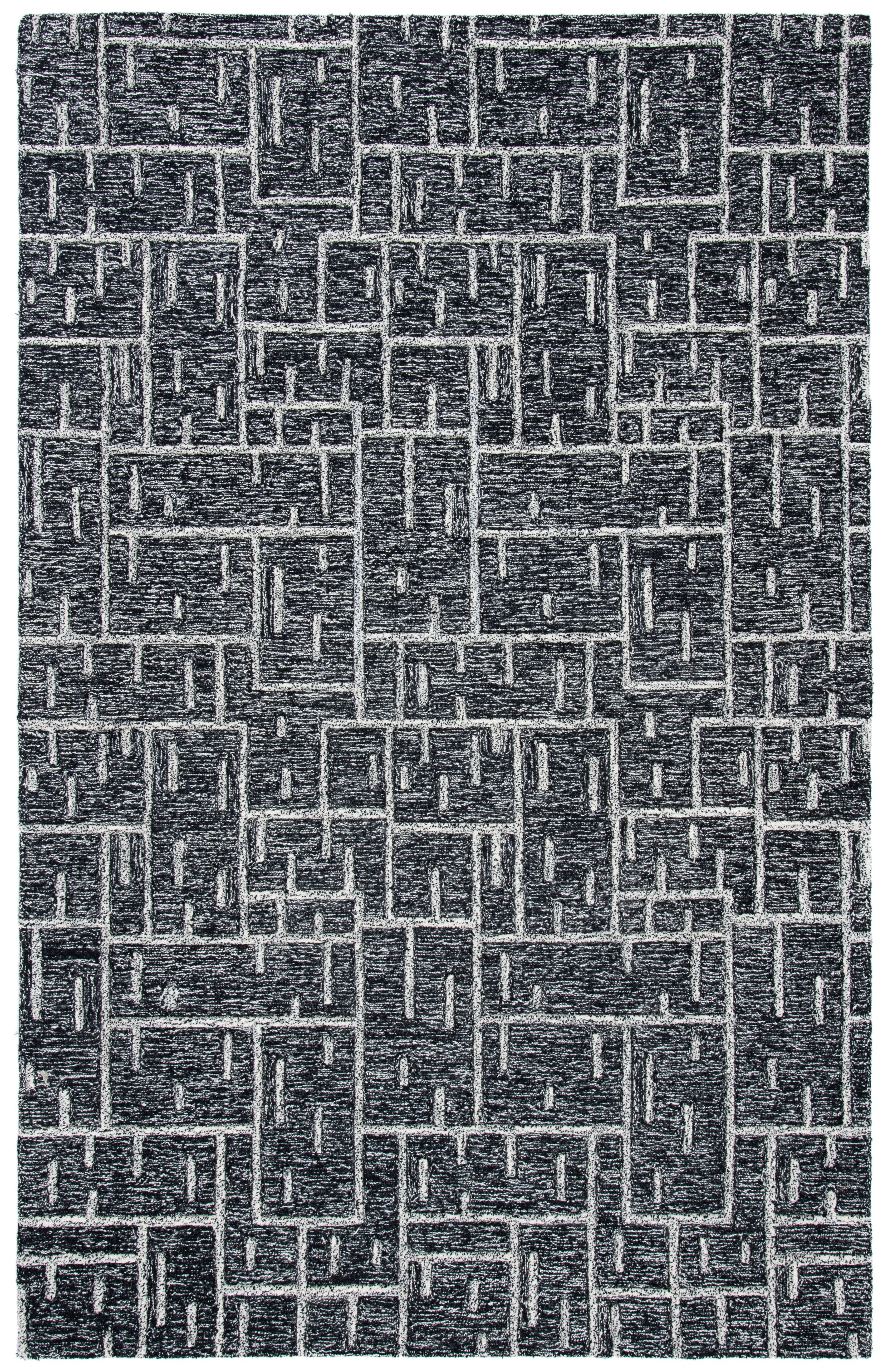 Safavieh Cambridge Cam733Z Black/Ivory Area Rug