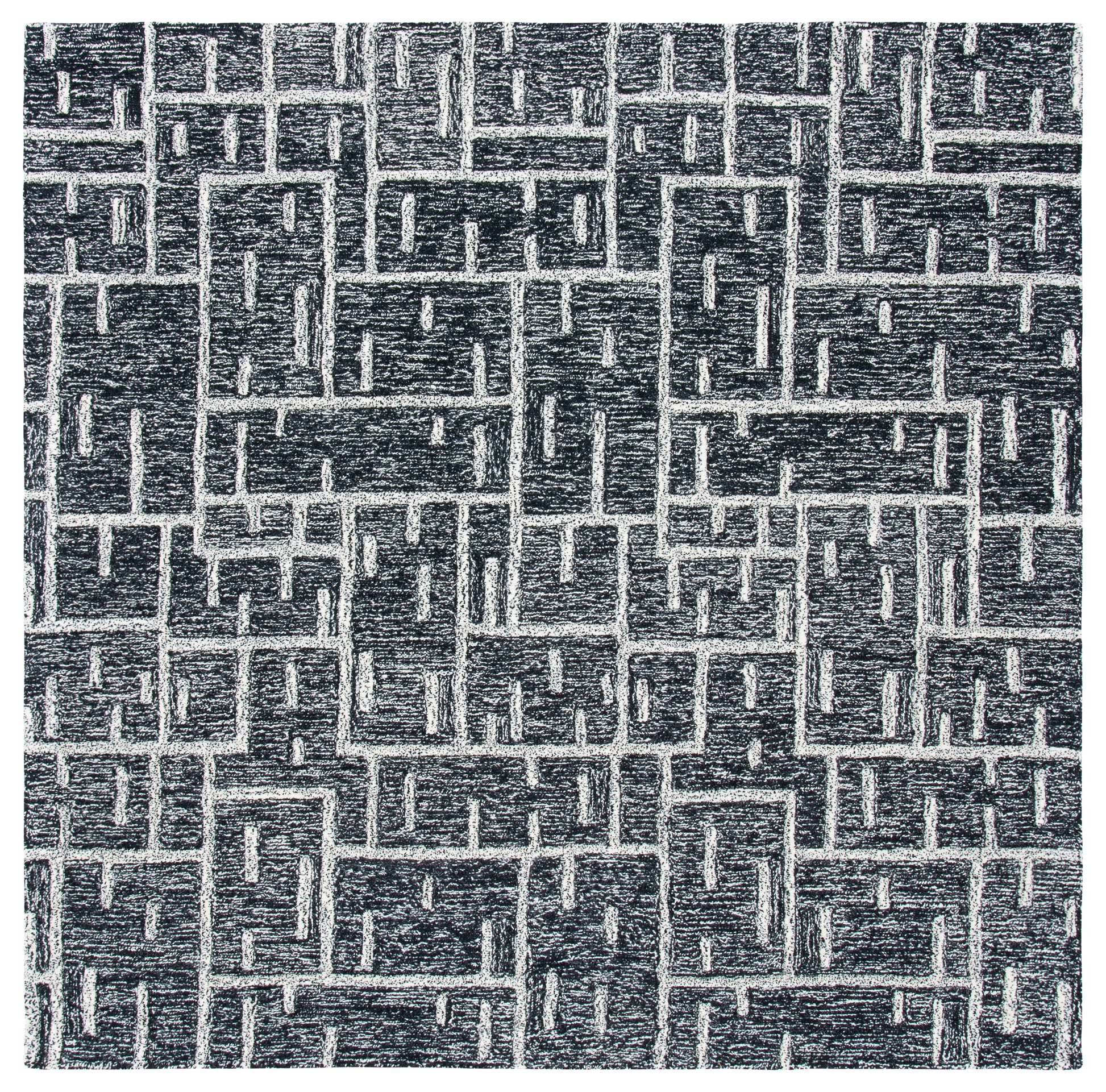 Safavieh Cambridge Cam733Z Black/Ivory Area Rug