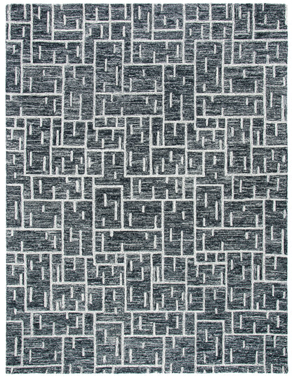 Safavieh Cambridge Cam733Z Black/Ivory Area Rug