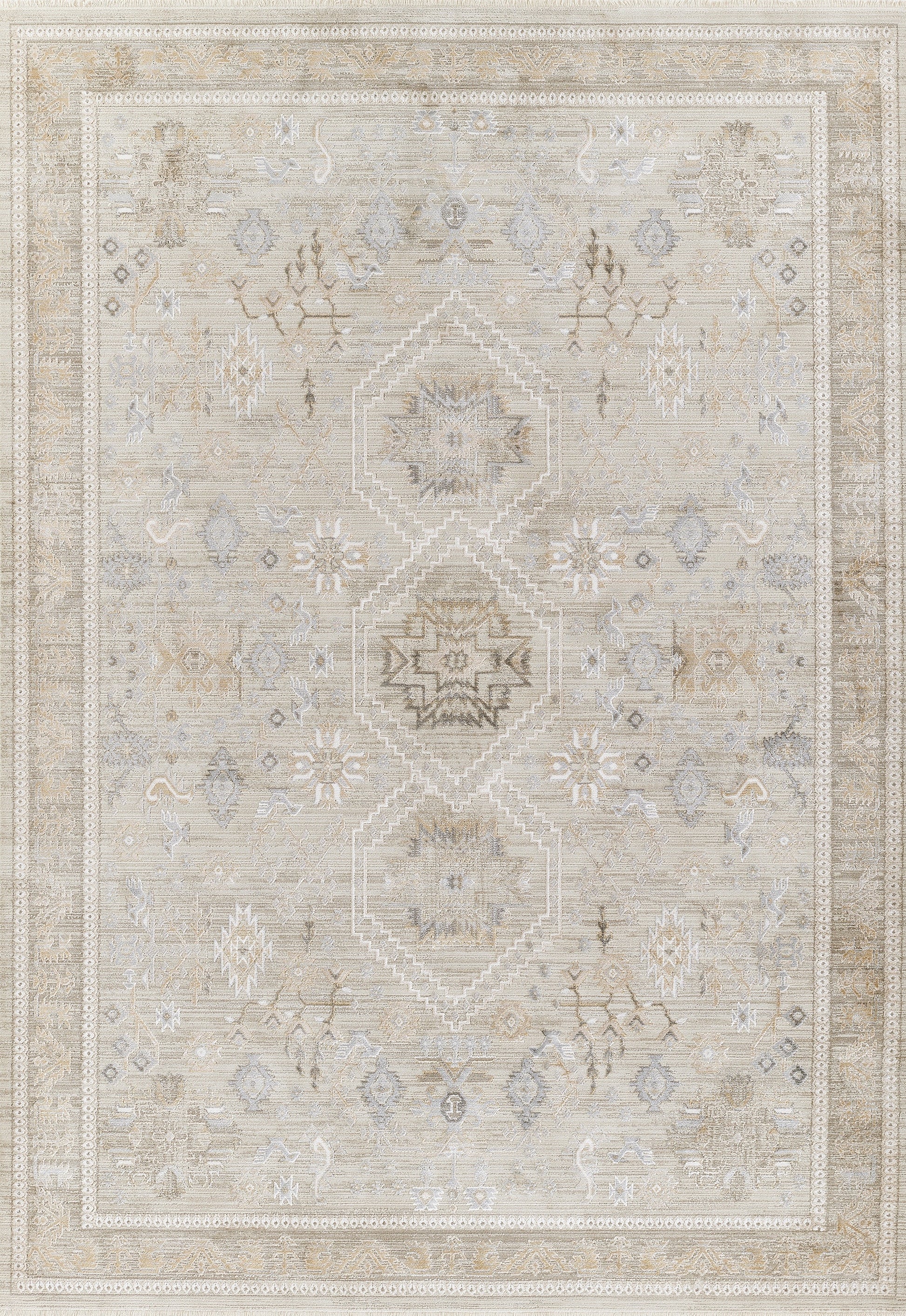 Momeni Cambridge Cmb-3 Grey Area Rug