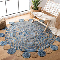 Safavieh Cape Cod Cap201C Blue/Beige Area Rug