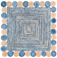 Safavieh Cape Cod Cap201C Blue/Beige Area Rug