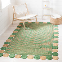 Safavieh Cape Cod Cap201Y Green/Natural Area Rug