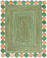 Safavieh Cape Cod Cap201Y Green/Natural Area Rug