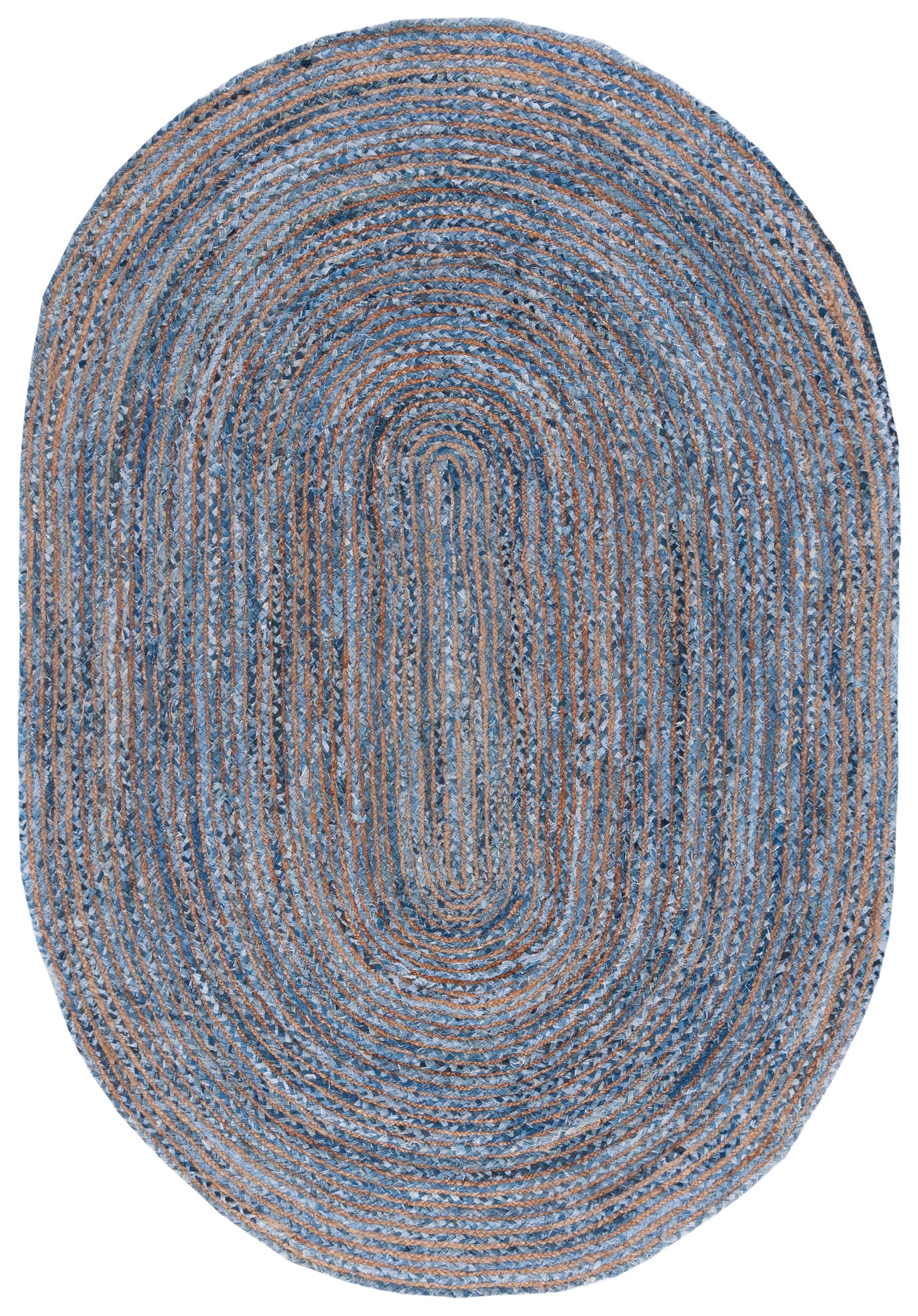 Safavieh Cape Cod Cap202M Blue/Natural Area Rug