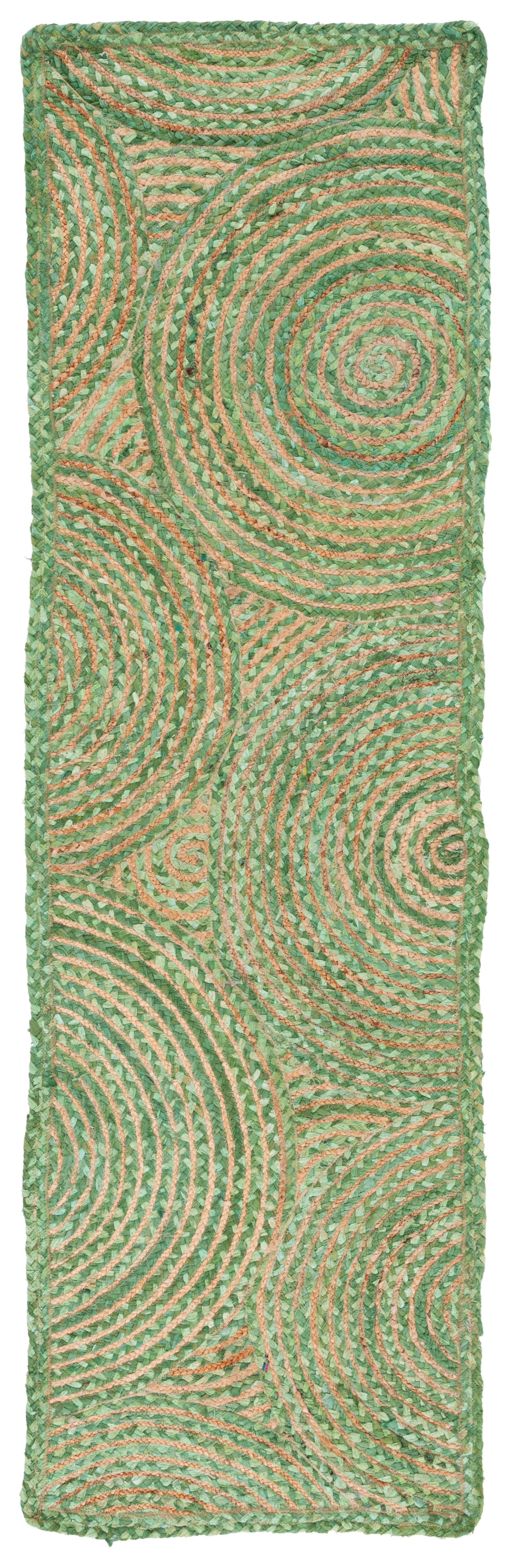 Safavieh Cape Cod Cap203Y Green/Natural Area Rug