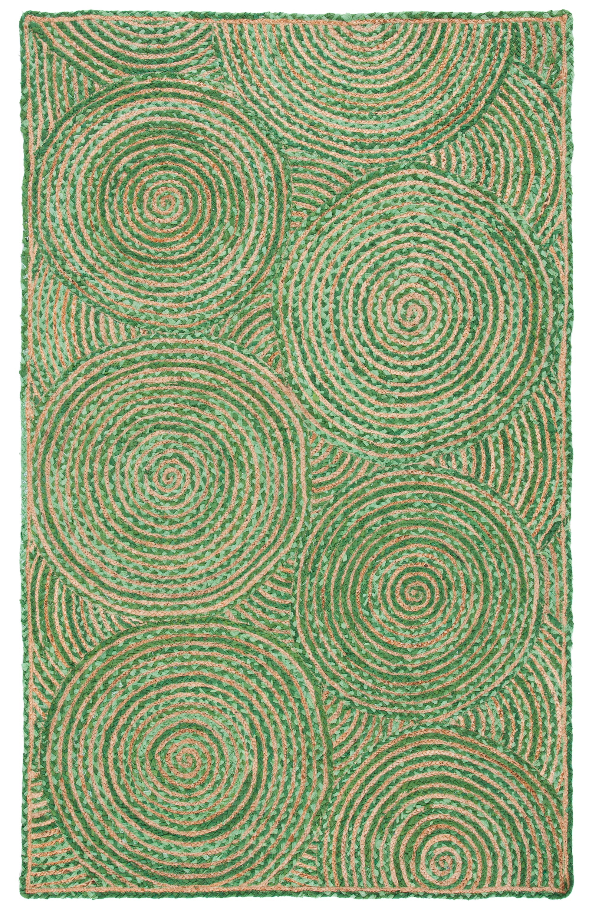 Safavieh Cape Cod Cap203Y Green/Natural Area Rug