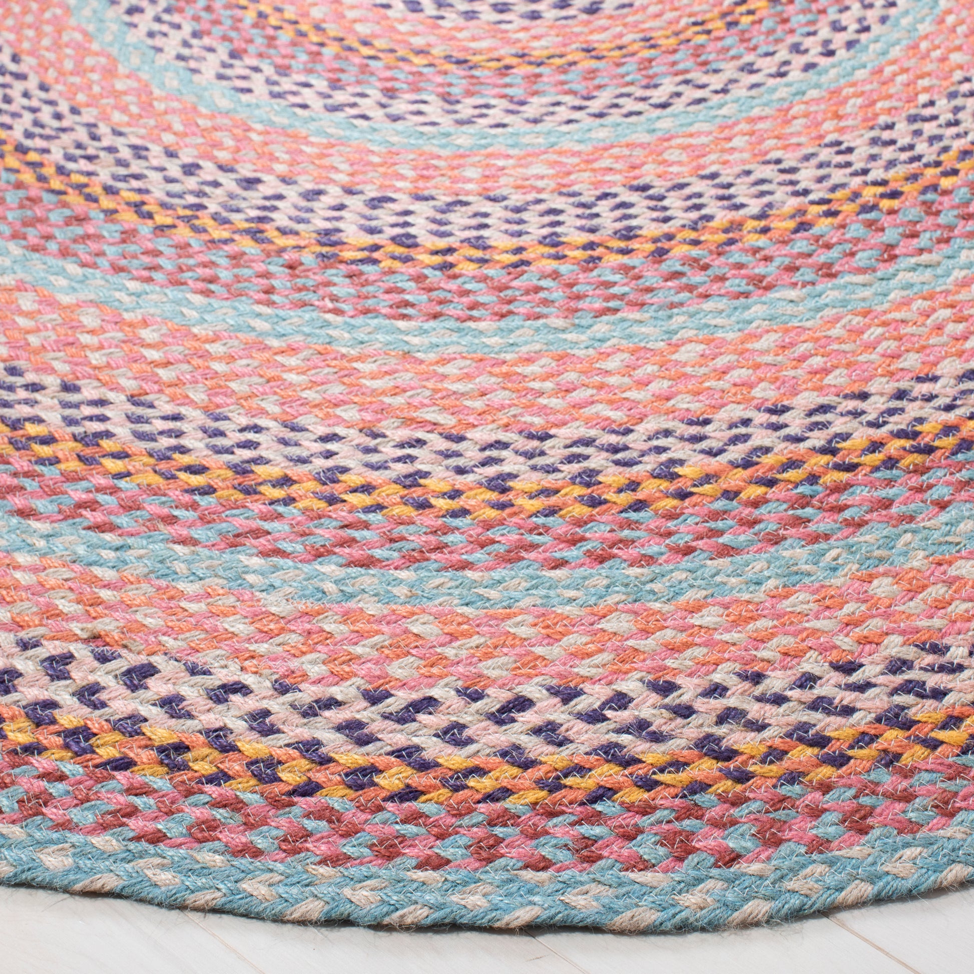 Safavieh Cape Cod Cap241U Pink/Blue Area Rug