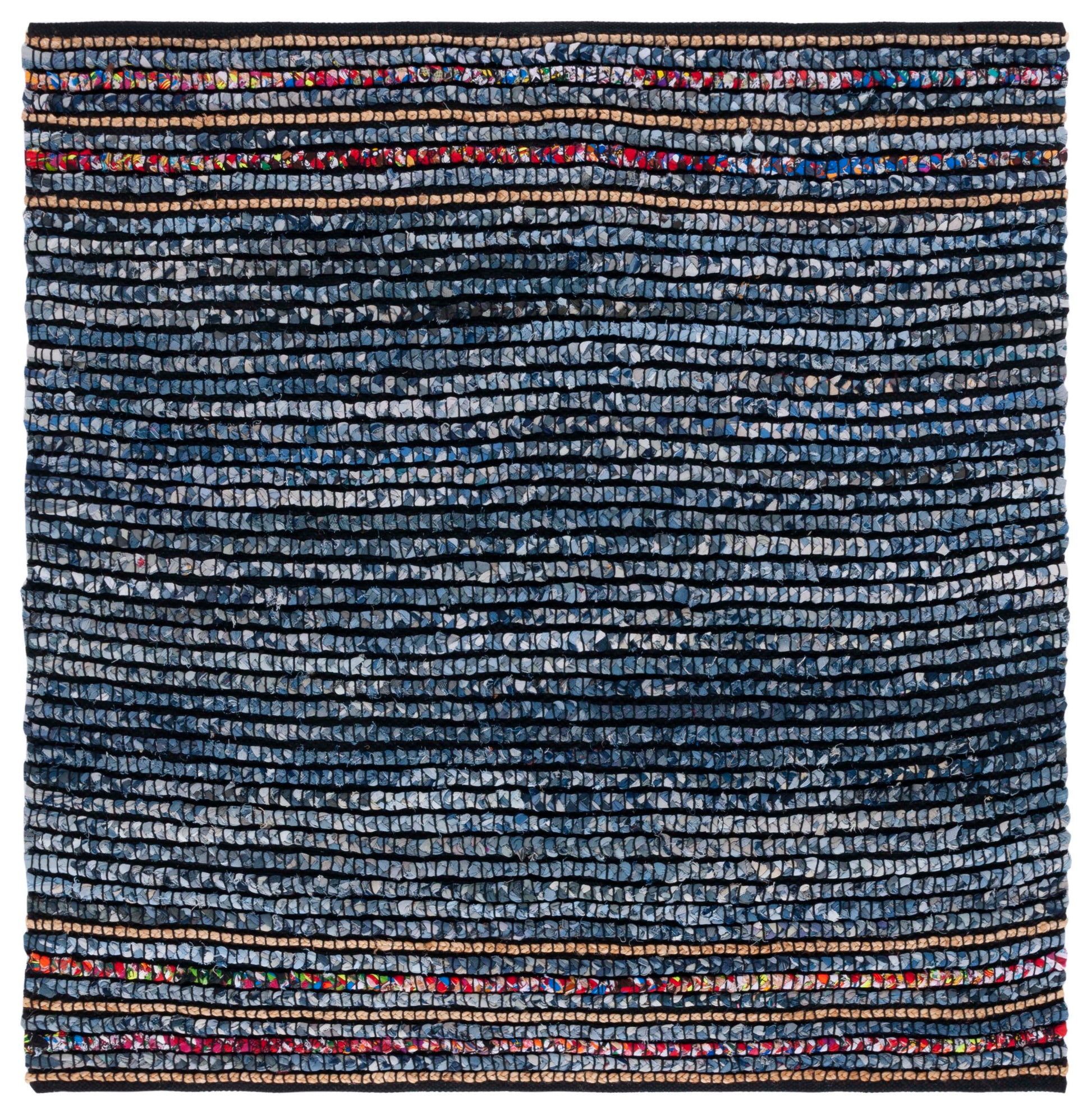 Safavieh Cape Cod Cap366A Natural/Blue Area Rug