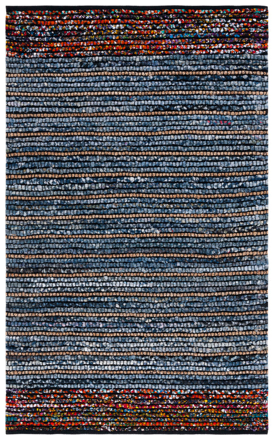 Safavieh Cape Cod Cap368A Natural/Blue Area Rug