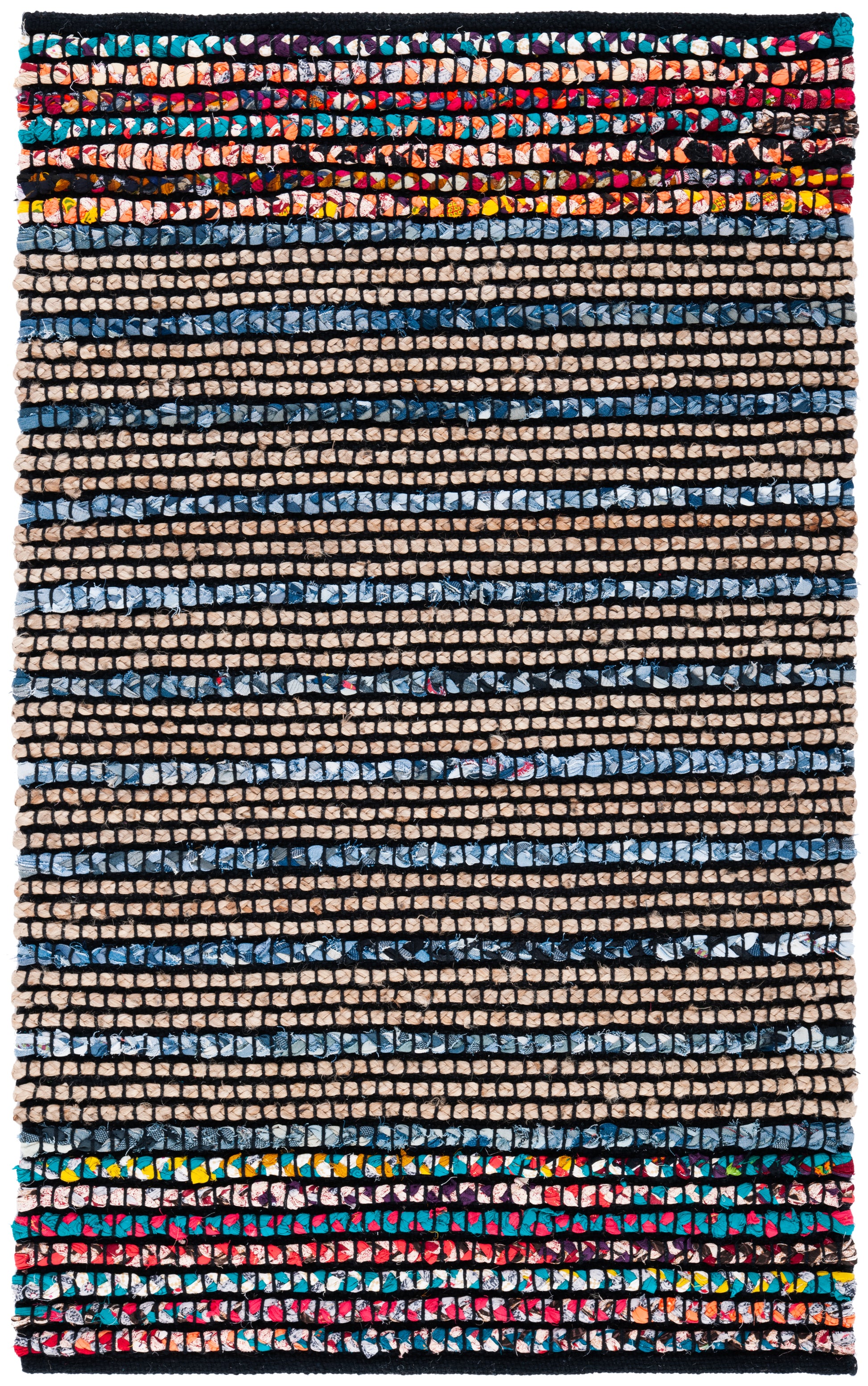 Safavieh Cape Cod Cap369A Natural/Blue Area Rug