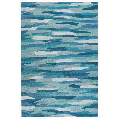 Liora Manne Capri Cloud 1725/94 Blue Area Rug