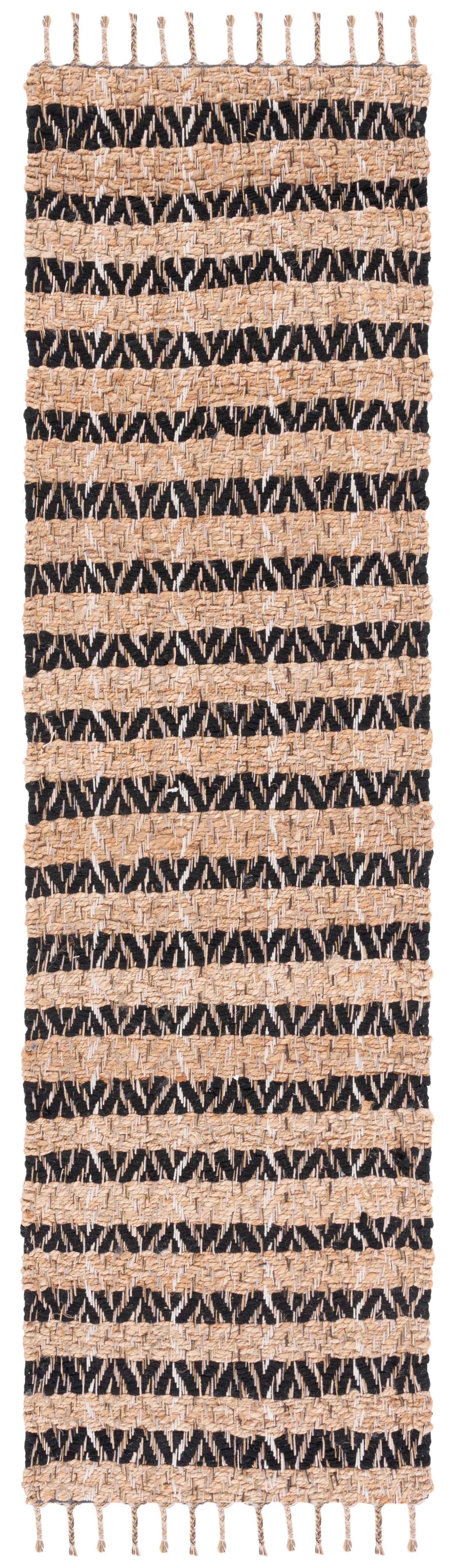 Safavieh Cape Cod Cap844Z Black/Natural Area Rug