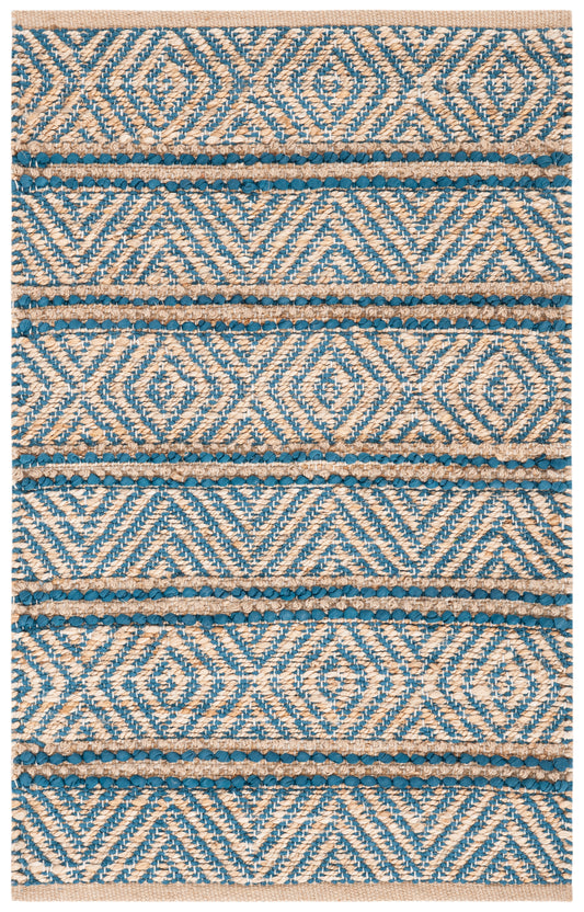 Safavieh Cape Cod Cap845N Navy/Natural Area Rug