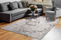 Dynamic Rugs Carson 5221 Ivory/Blue Area Rug