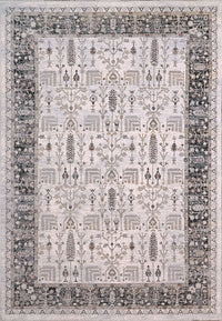 Dynamic Rugs Carson 5225 Ivory/Black Area Rug