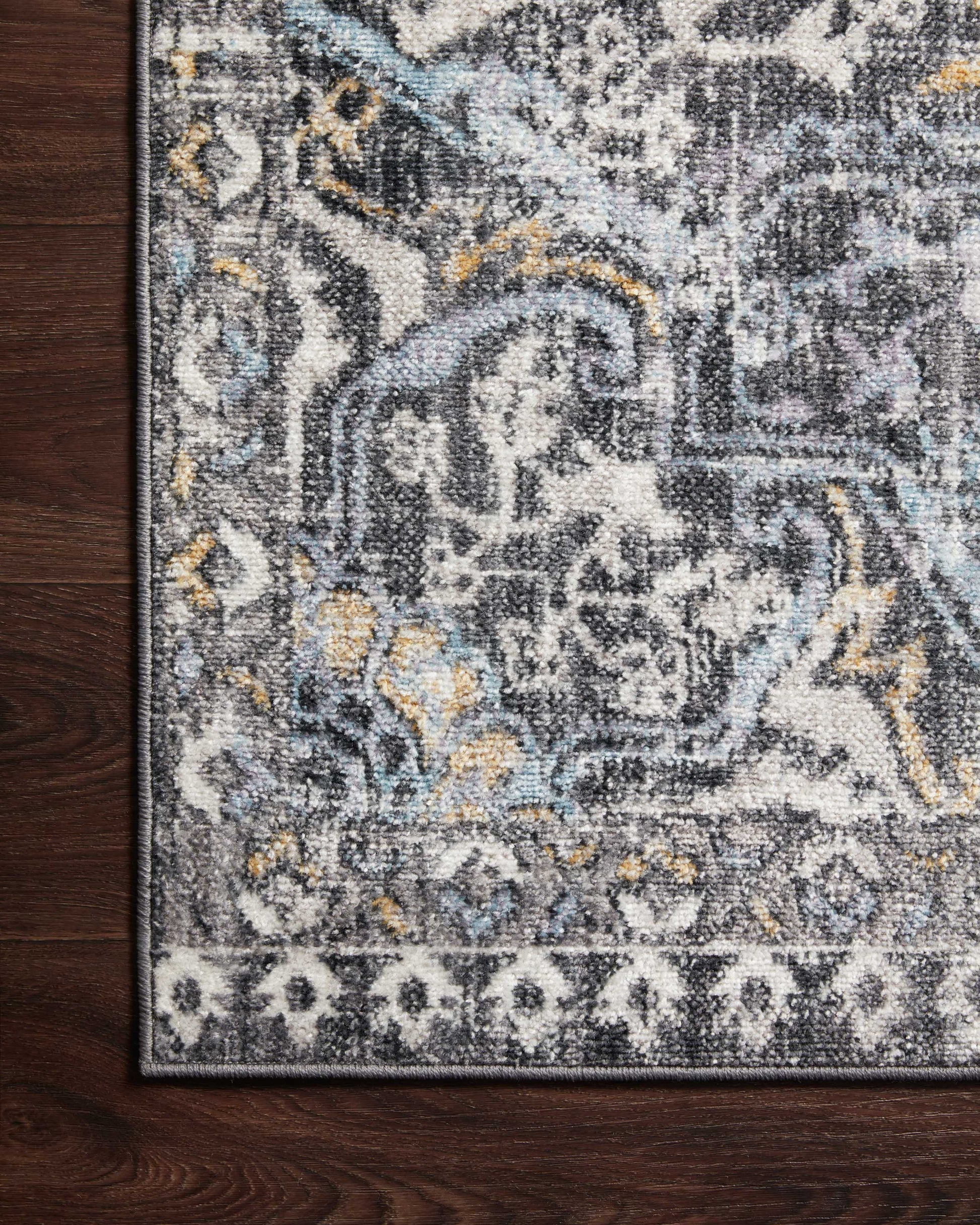 Loloi Cassandra Csn-02 Charcoal/Gold Area Rug