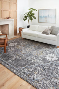 Loloi Cassandra Csn-02 Charcoal/Gold Area Rug