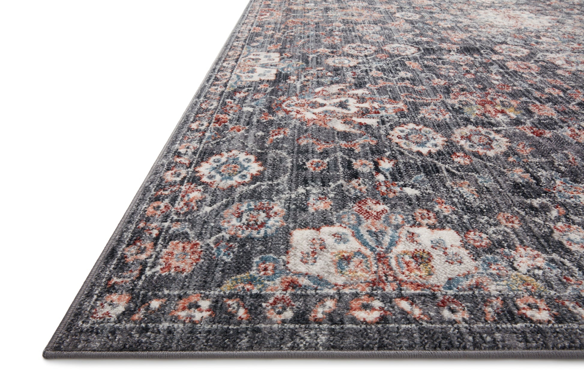 Loloi Cassandra Csn-03 Charcoal/Rust Area Rug