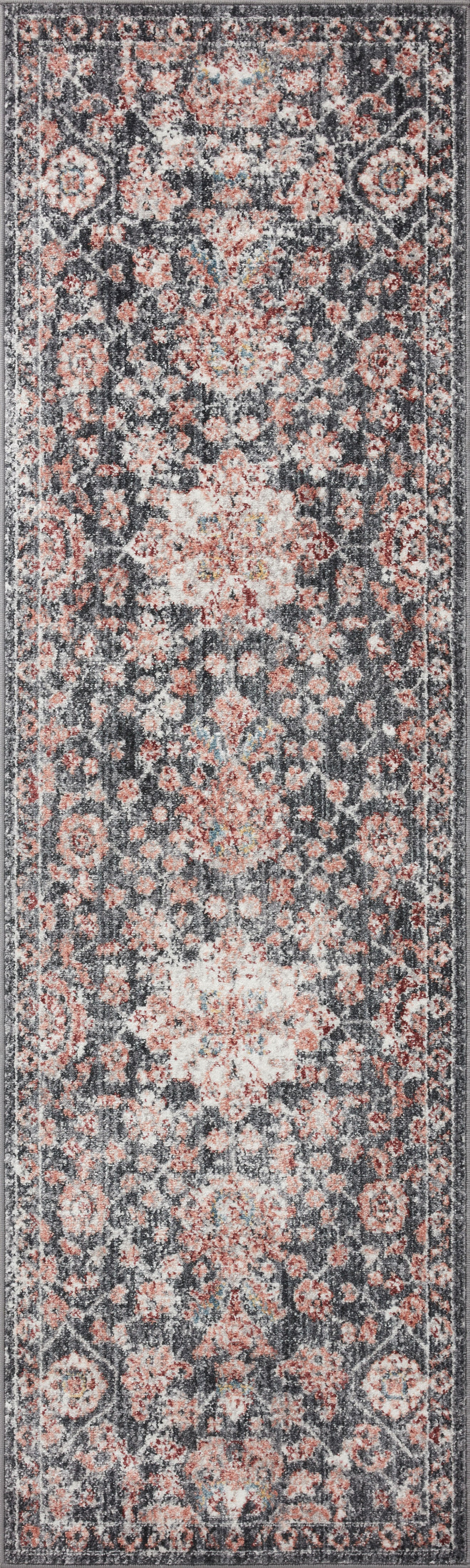 Loloi Cassandra Csn-03 Charcoal/Rust Area Rug