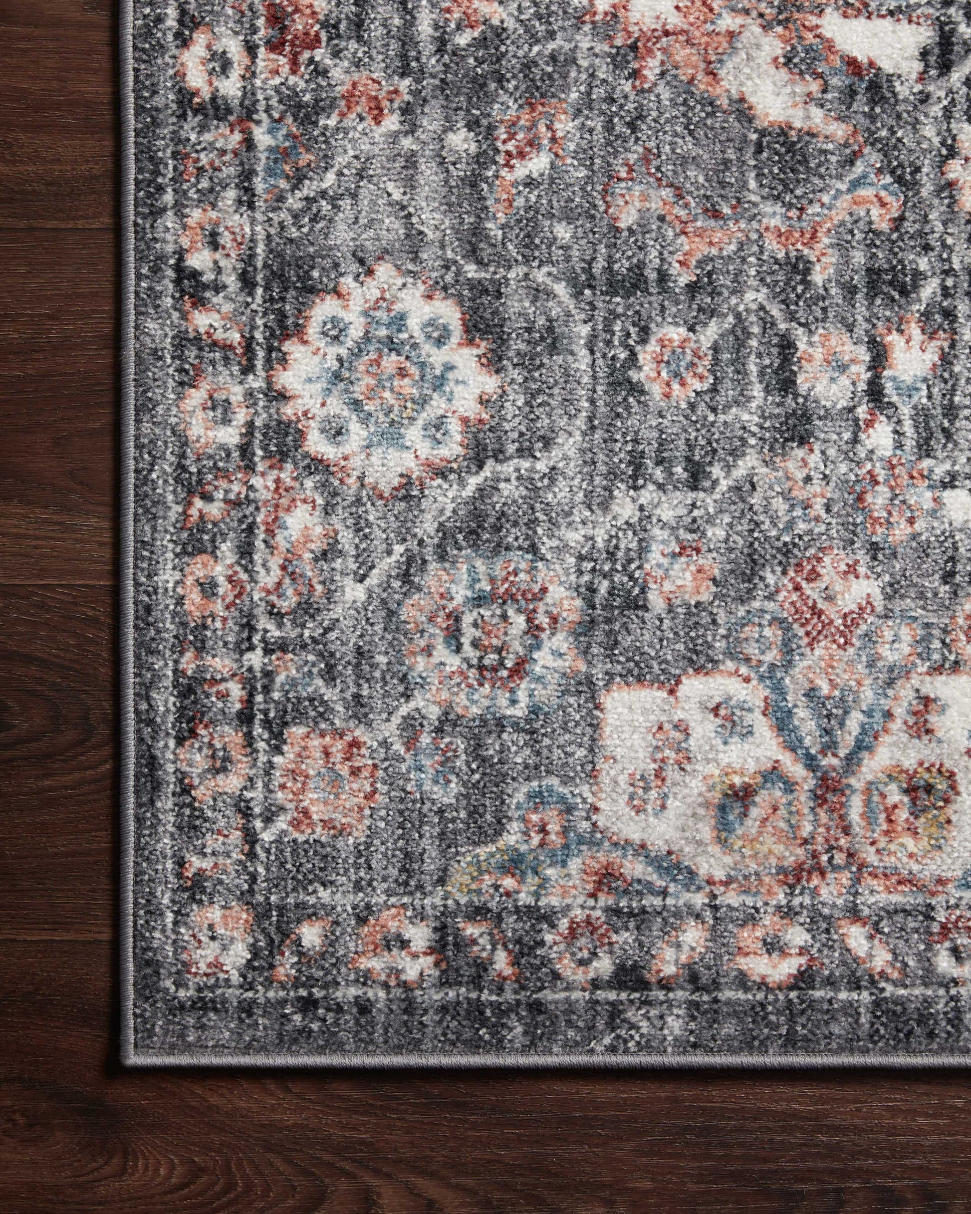 Loloi Cassandra Csn-03 Charcoal/Rust Area Rug