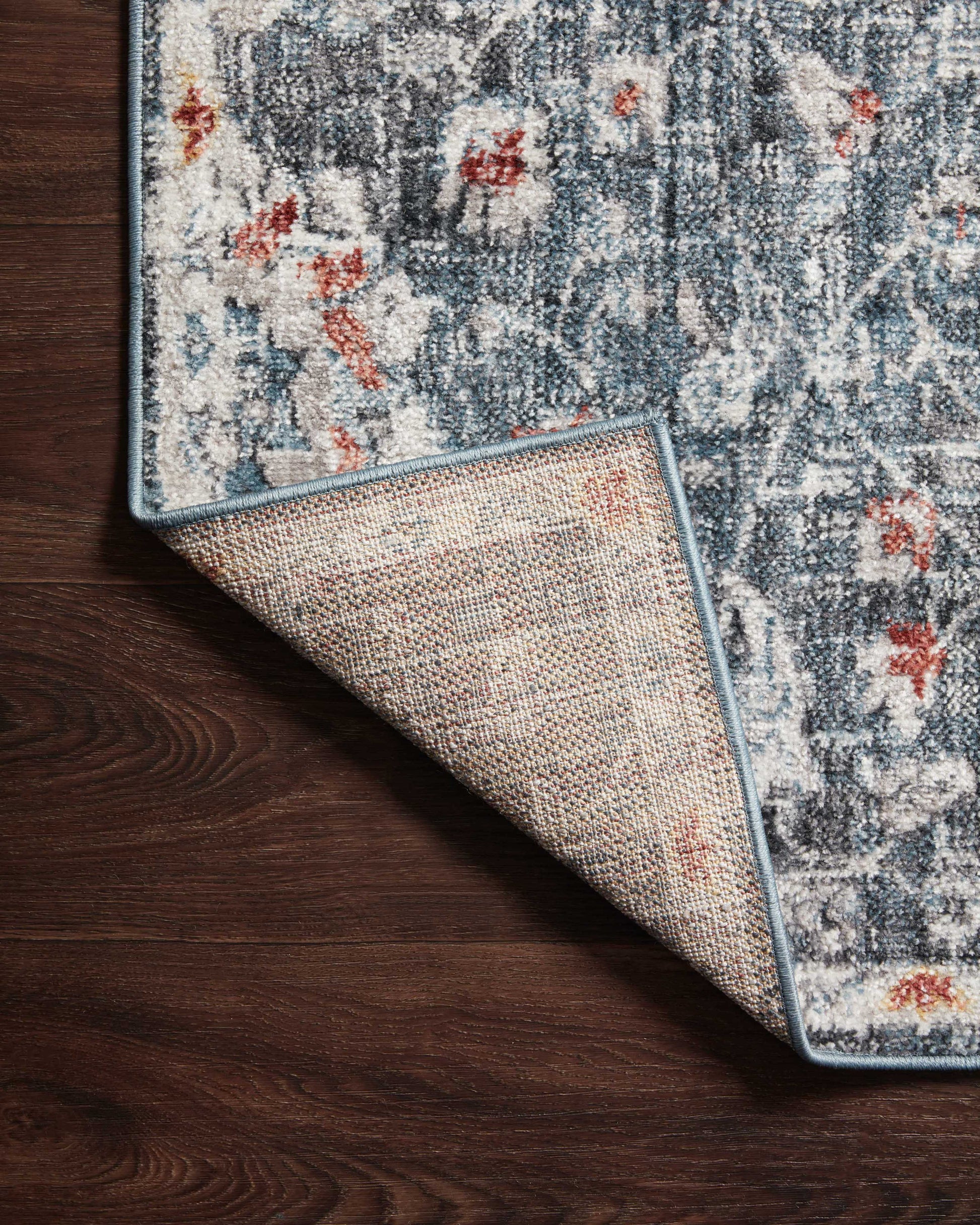 Loloi Cassandra Csn-04 Blue/Rust Area Rug