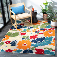 Safavieh Cabana Cbn308A Ivory/Orange Area Rug