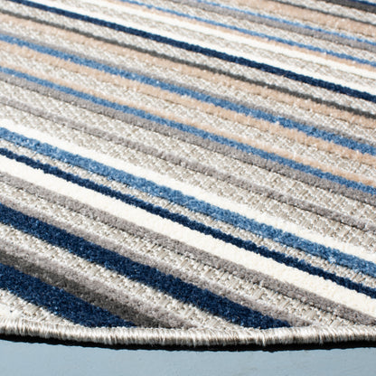 Safavieh Cabana Cbn323F Grey/Blue Area Rug