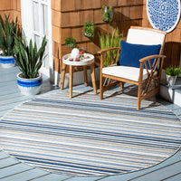 Safavieh Cabana Cbn323F Grey/Blue Area Rug