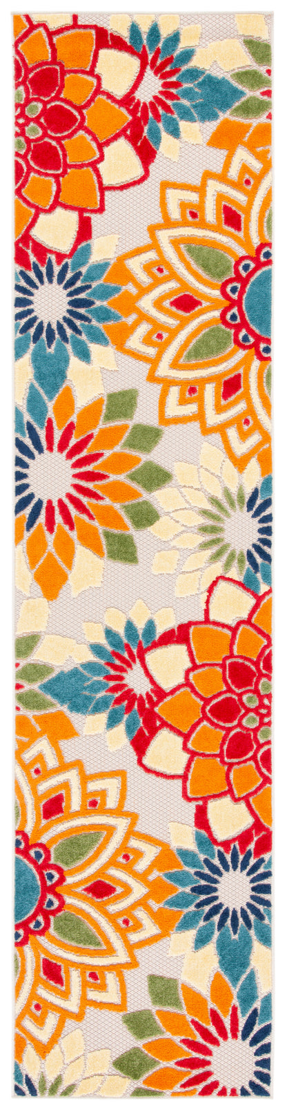 Safavieh Cabana Cbn328A Ivory/Orange Area Rug