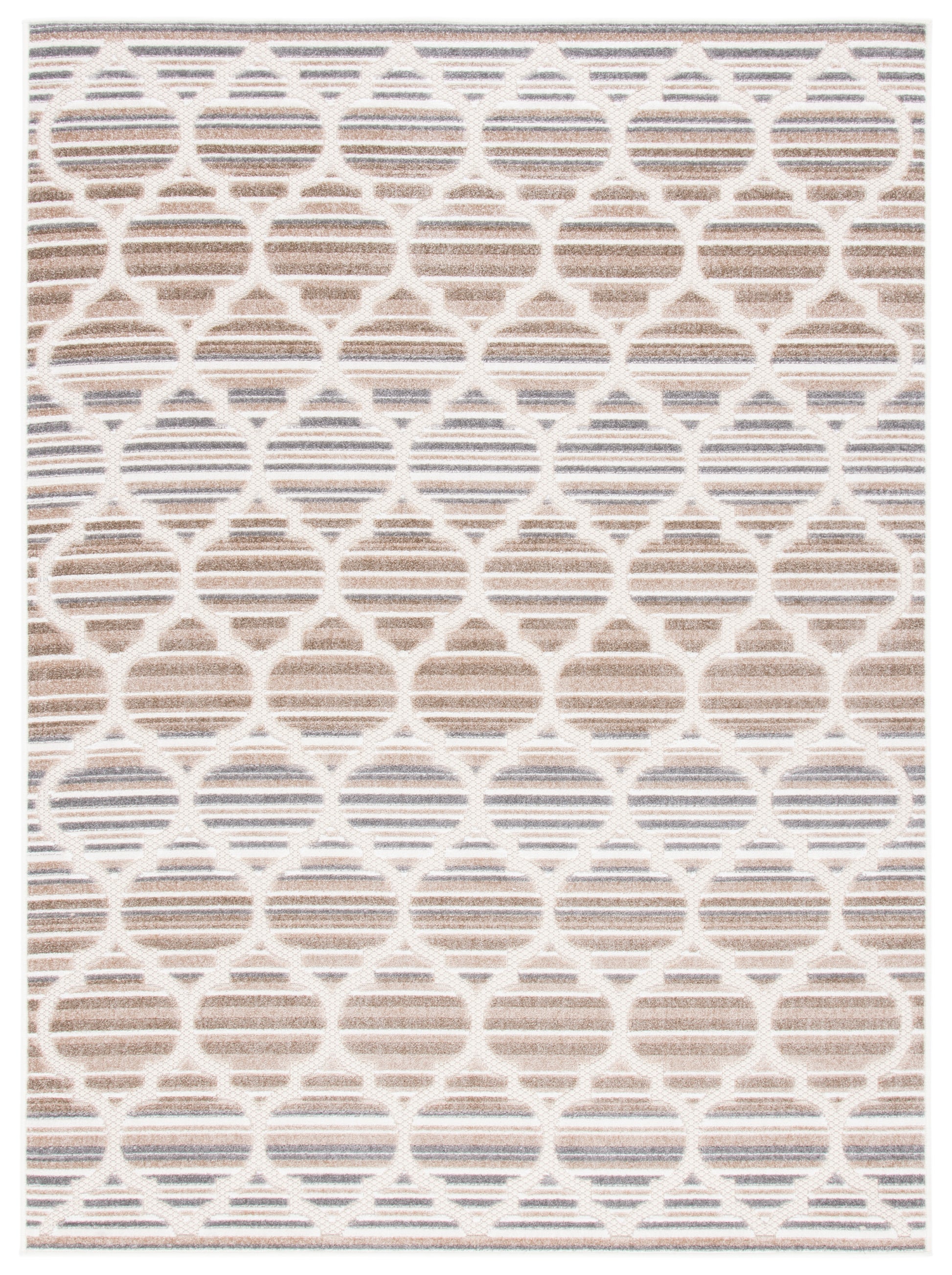 Safavieh Cabana Cbn333F Grey/Ivory Area Rug